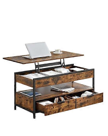 Coffee Table With Storage Drawers