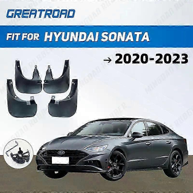 Exquisite For Hyundi sonata 2020 - 2023 2021 2022 Mud Flaps Mudguards Splash Guards Fender Mudflaps 4Pcs