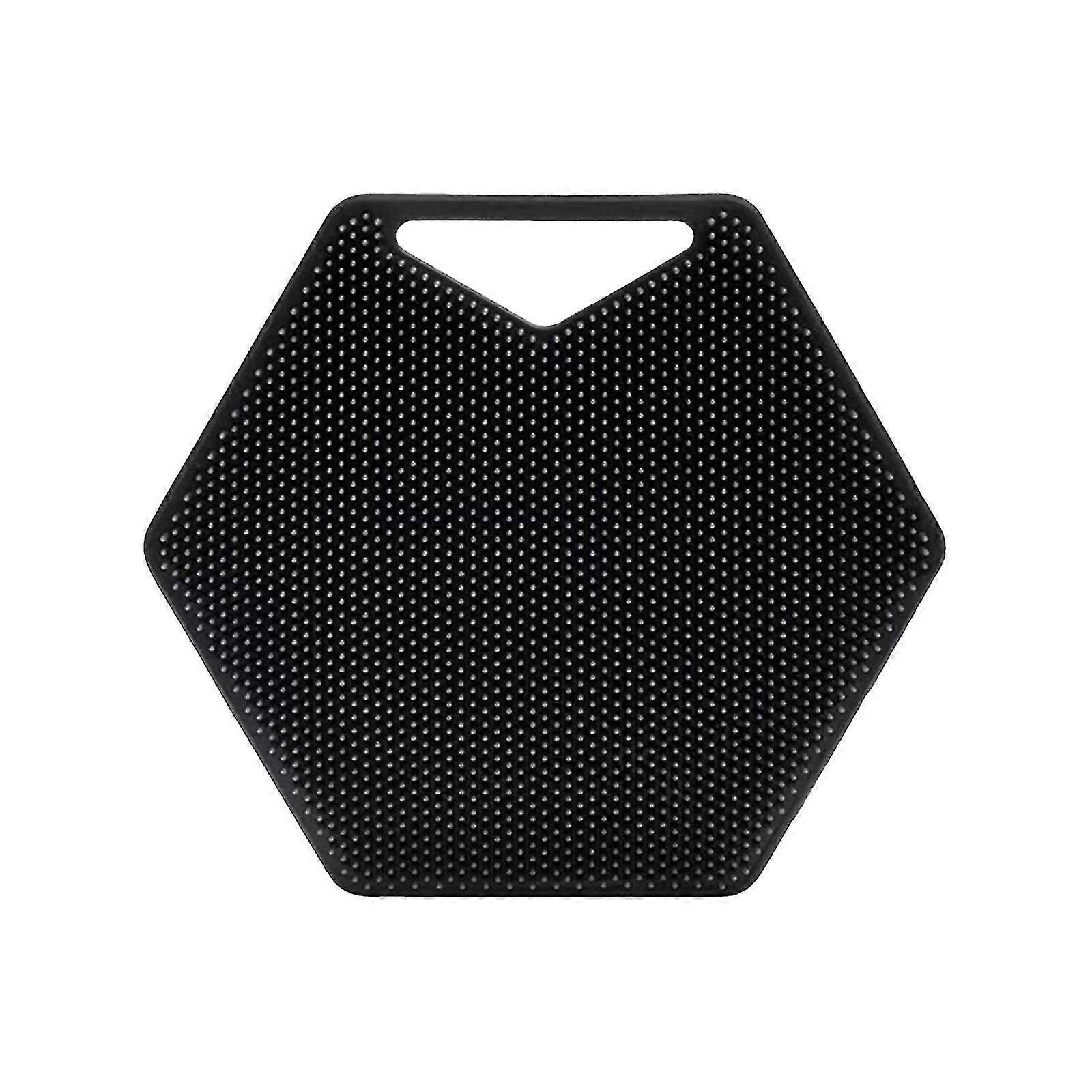 Silicone Toiletry , Shower & Bathroom Accessory - Features Silicone-grip Technology, Removable & Reusable Bath Brush