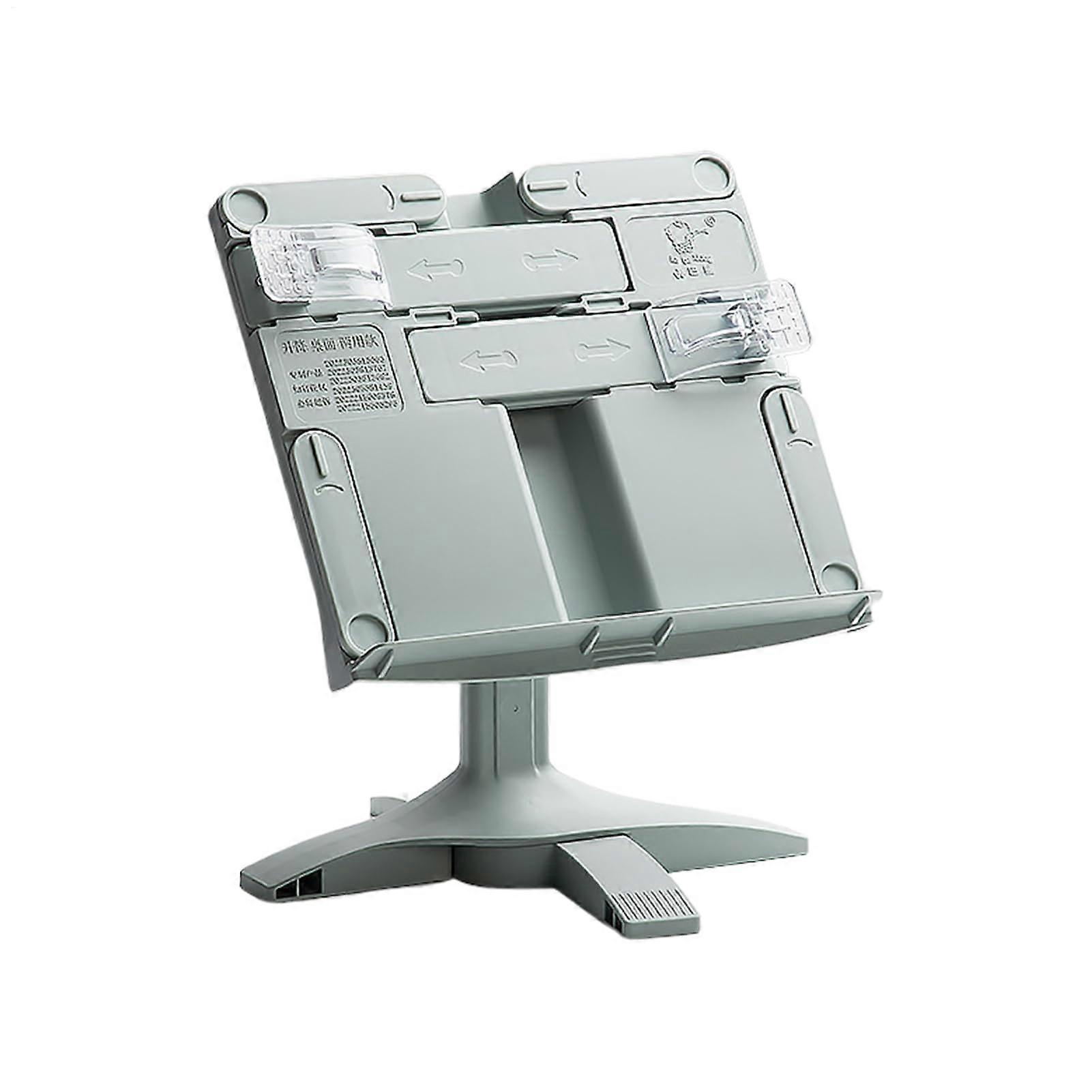Book Reading Stand Rotating Portable Organizer For Notebook Documents Laptop Planner Piano Scores Album Green