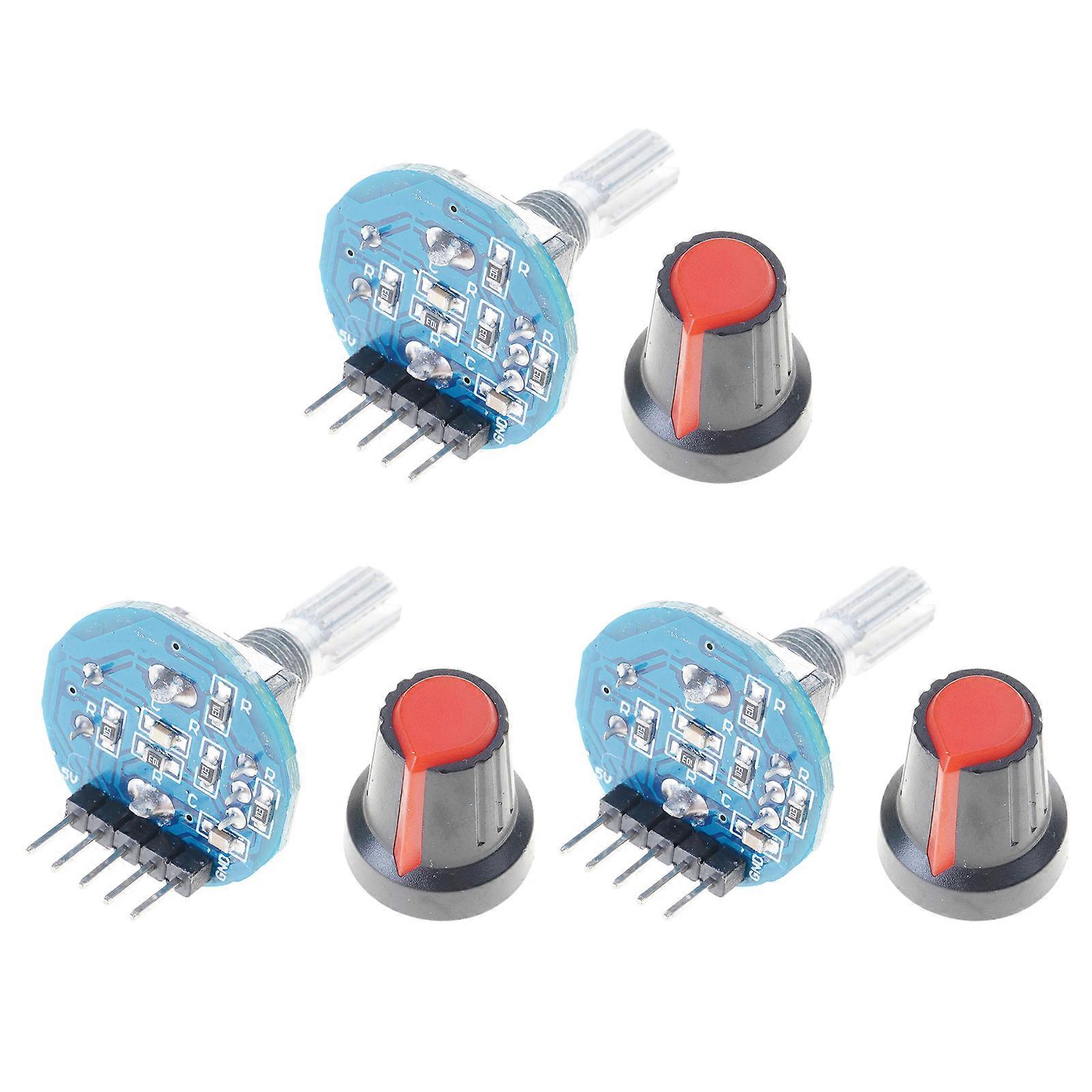 Rotation Sensors Rotary Encoders Module With MechanicalSwitch 20 Pulse Cycle Detection AntiInterference Circuit Design Multicolor