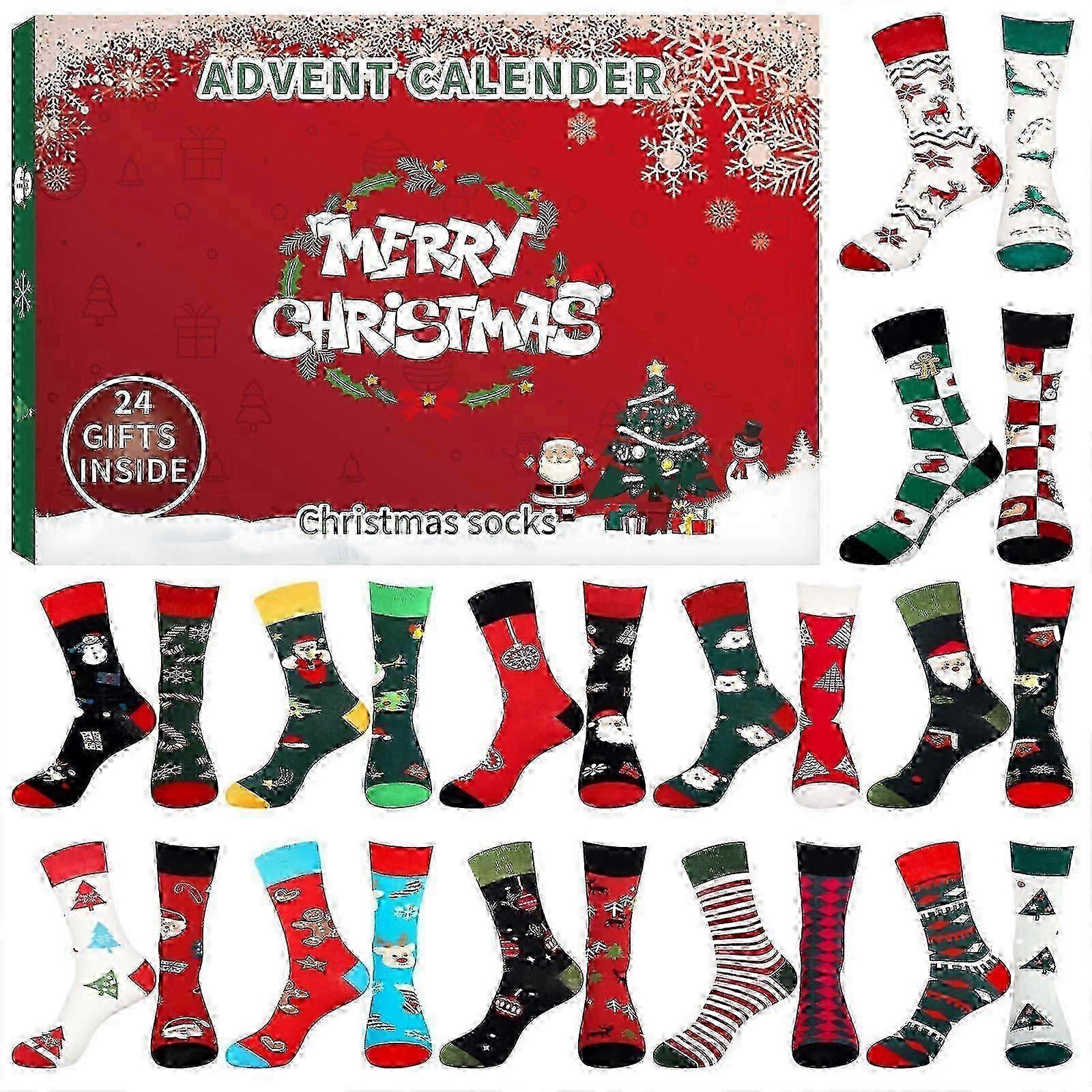 2025 New Advent Calendar 2025 Sock Advent Calendar Boys Advent Calendar