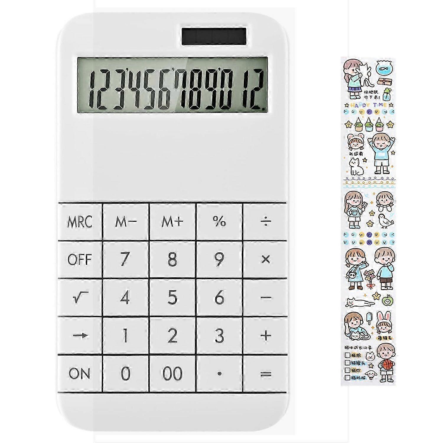 Advanced 12-Digit Scientific Calculator with Large LCD Display for Enhanced Precision