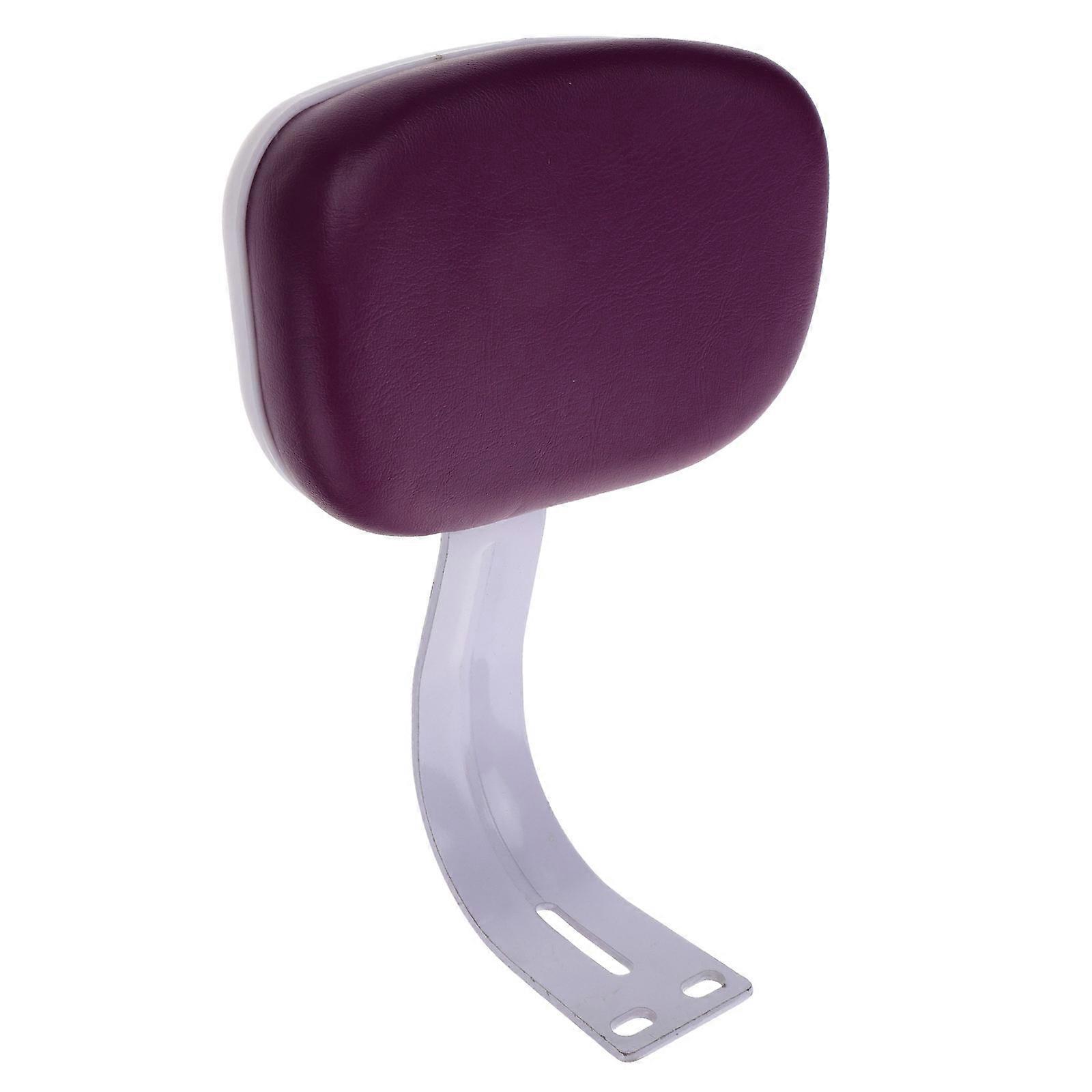 Comfortable Rear Rest For Bicycle Daily Use Purple Sleek Style 1Pack