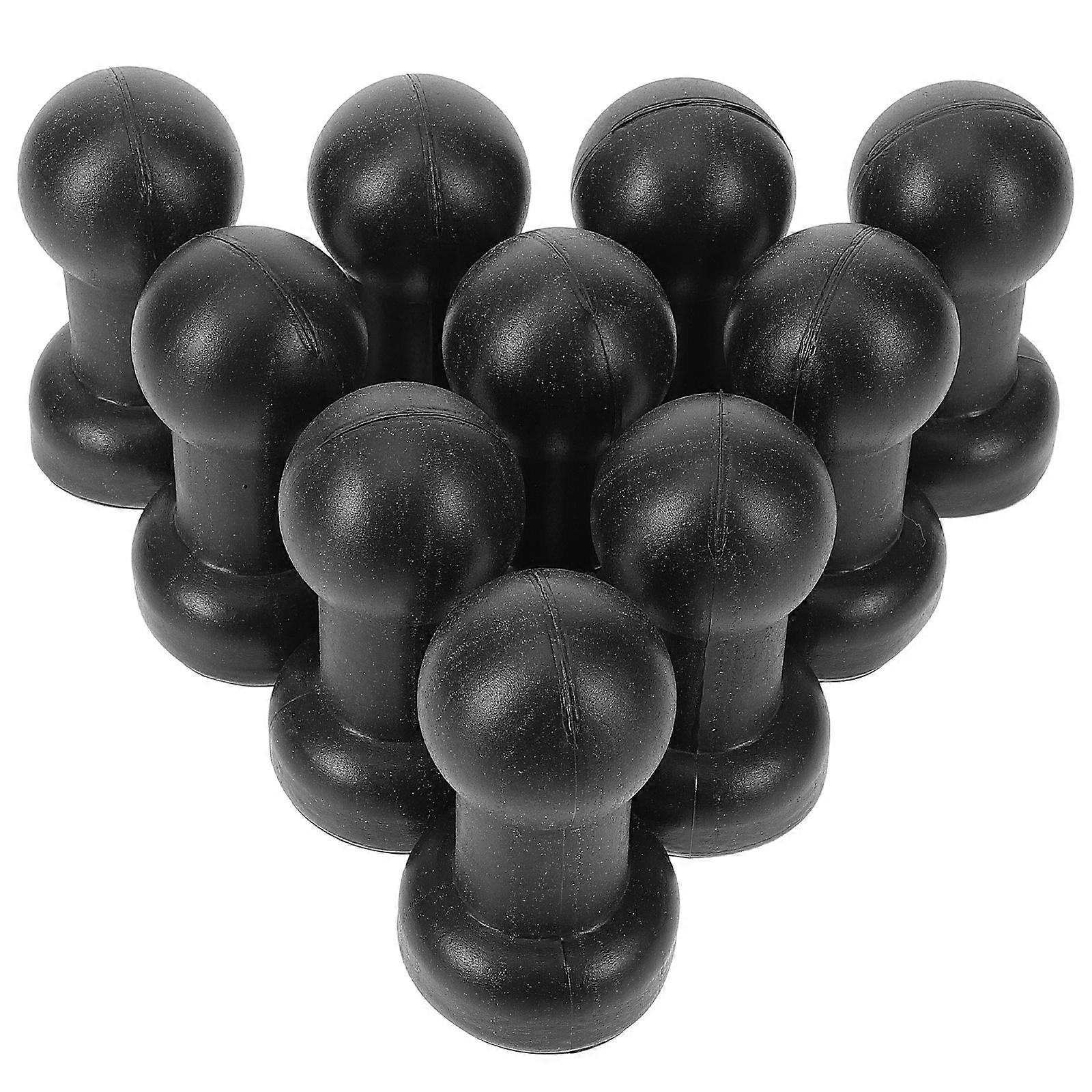 Trampoline Accessory Protective Ball Caps for 10Pcs Replacement Rod Parts