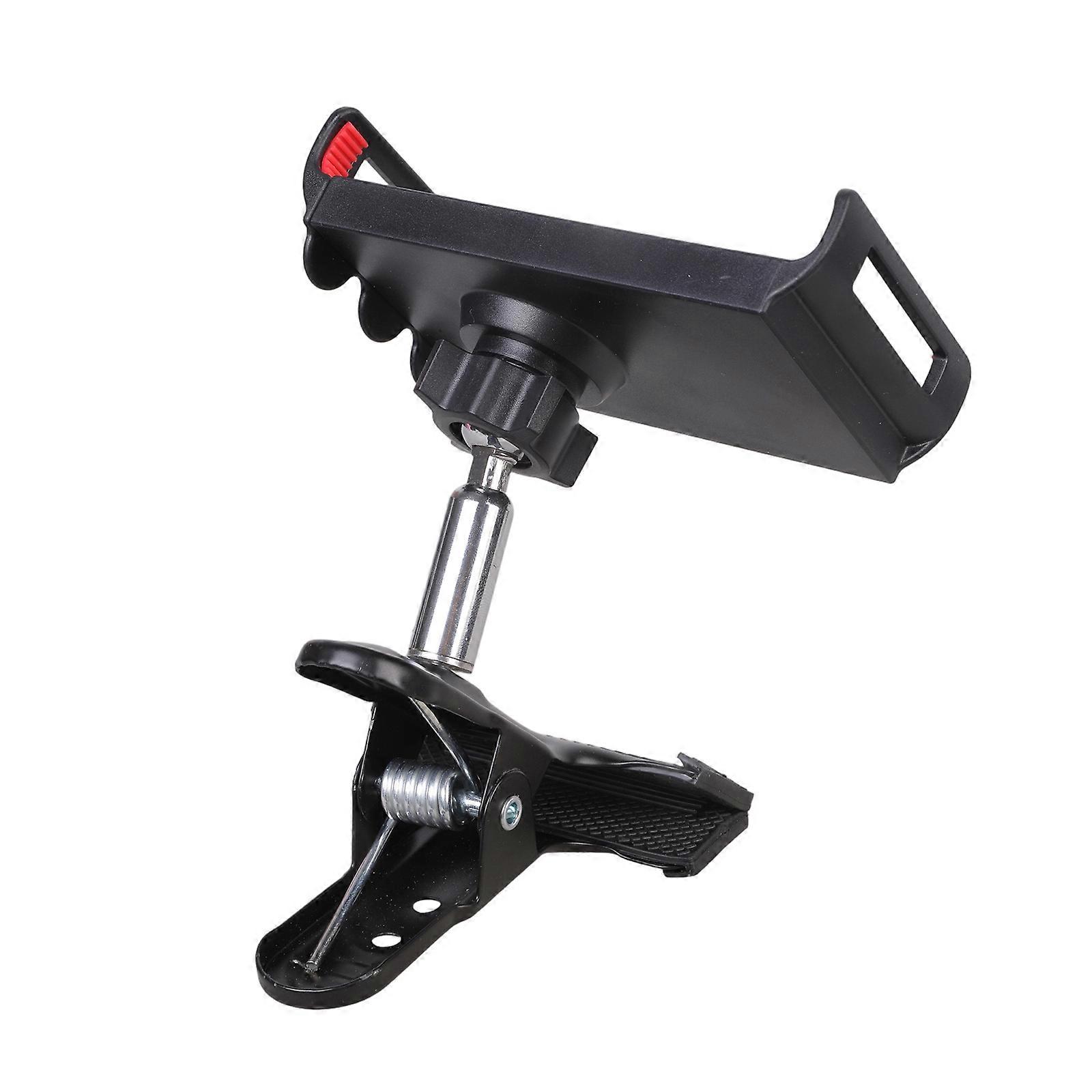 Universal Rotating Tablets Clip Holder Adjustable Tilt Clamp For Art Students Sketchboards Mobile Device Support Multicolor