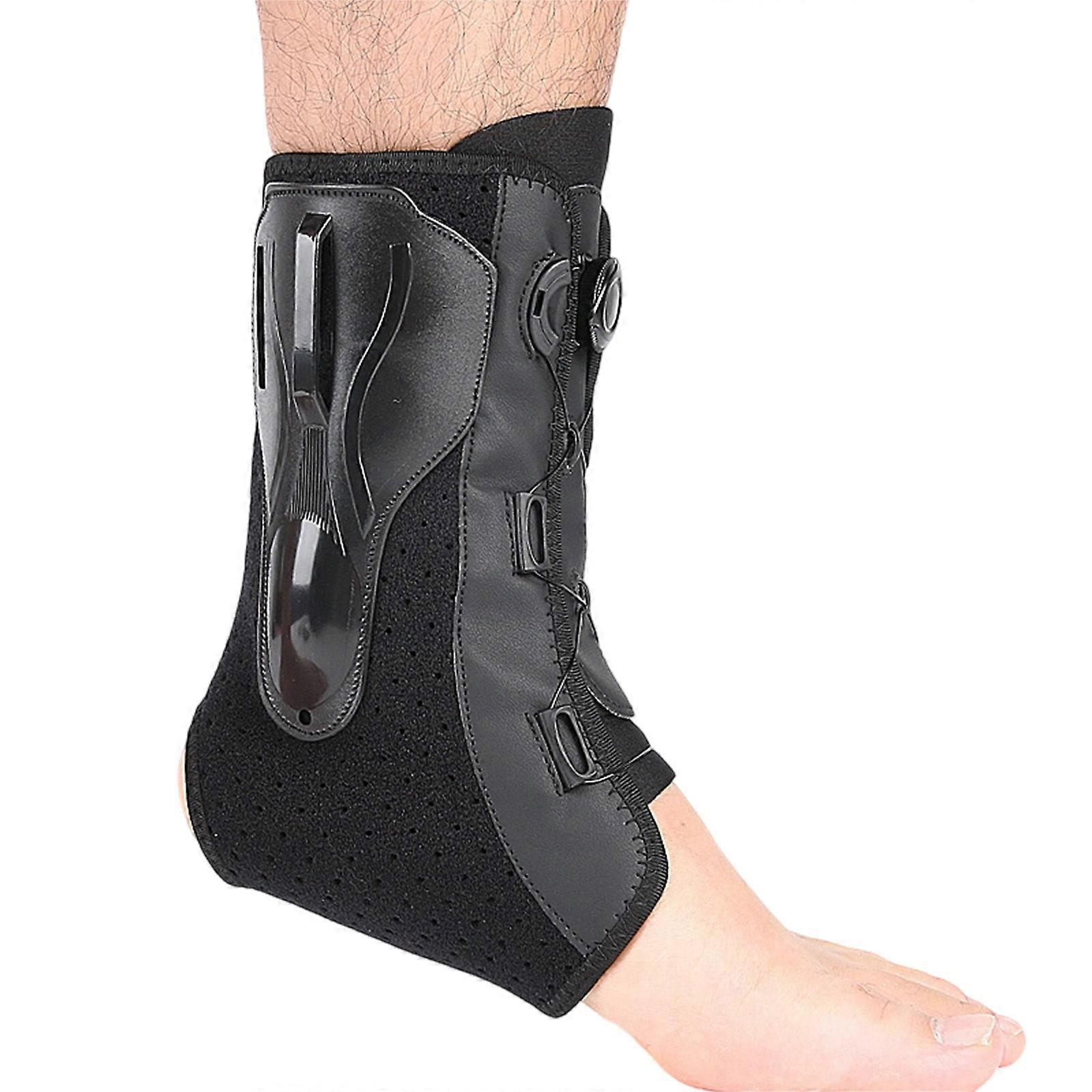 Ankle Brace Stabilizers With Adjustable Rotating Knob Ankle Joint Protectors For Running Volleyballs Basketball Soccer Multicolor