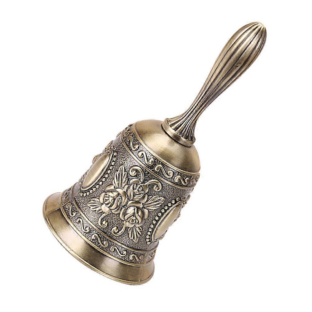 Alloy Hand Bell Retro Style for Restaurant Use 1Pcs Call Bell