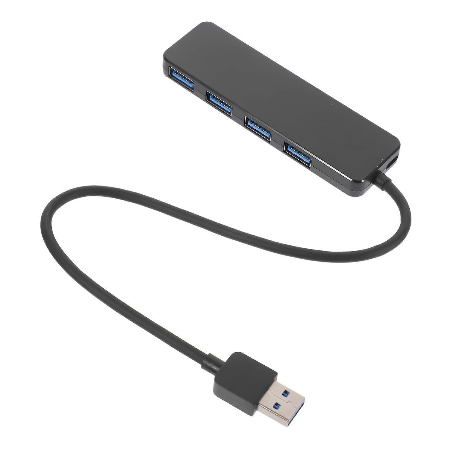 USB Hub MultiPort Data Transfer Splitter Adapter for Laptop and Desktop Office Use