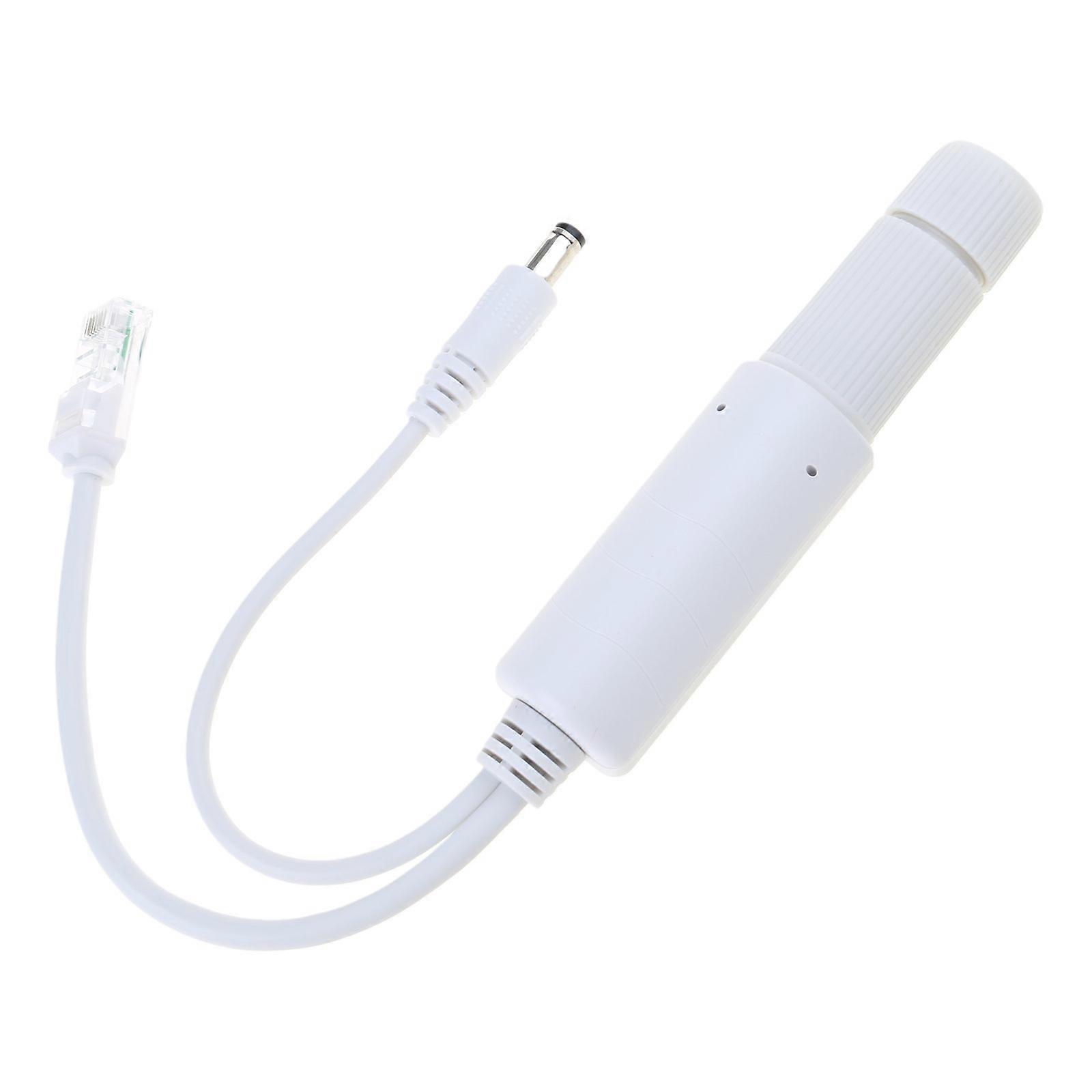 PoE Splitter 48V to DC12V Networking Splitter Adapters, Waterproof, Compliant with IEEE802.3af for Various Devices Multicolor