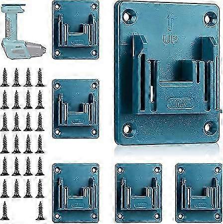 6 kpl akkuteline Makitan akkutelineelle 14,4–18 V