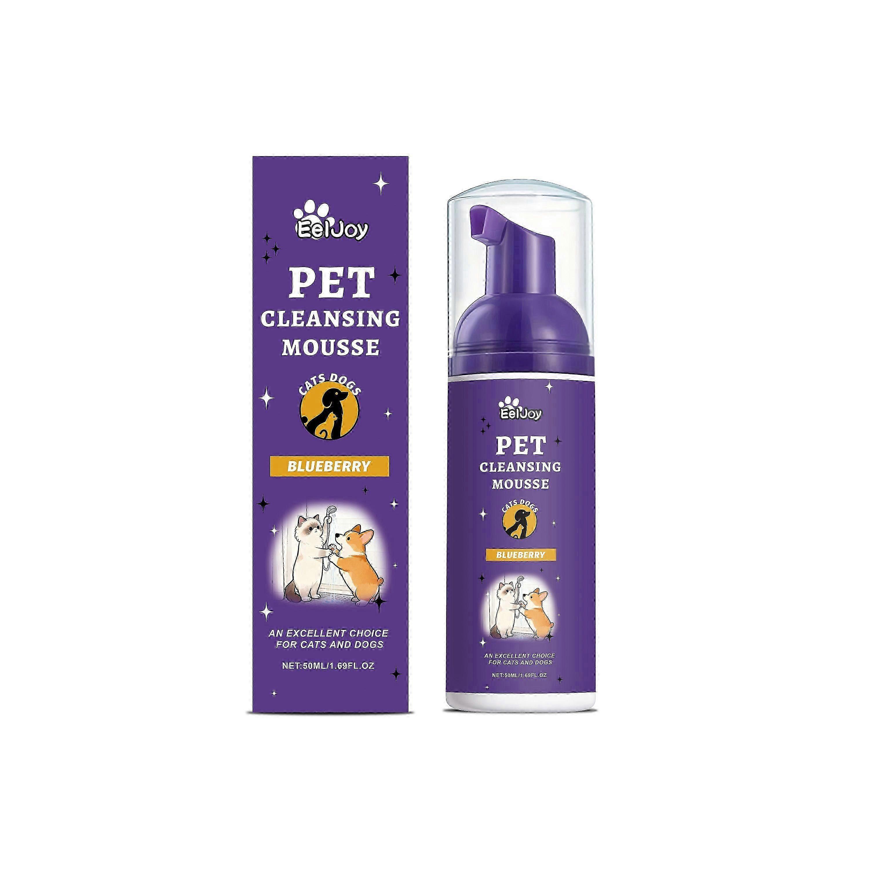 Pet Cleaning Mousse: Gentle ingredients remove odors and keep pet fur smooth and shiny.