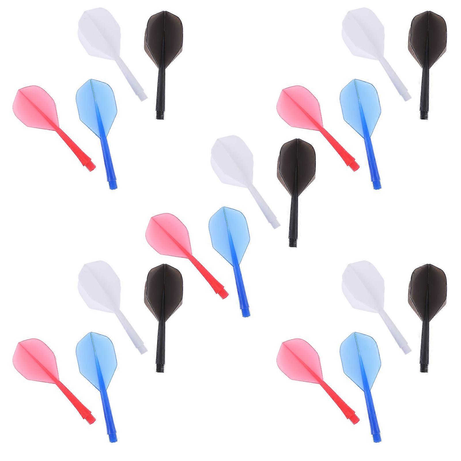 20Pcs Dart Flights Professional Dart Tails Wear-resistant Dart Flights Thread Dart Tails