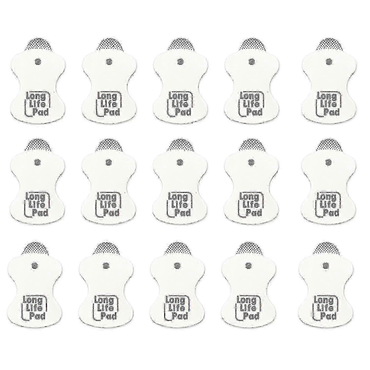 praktiske 20 stk kompatible med Omron Tens Unit Replacement Pads Gjenbrukbare puter 10 par S202412301