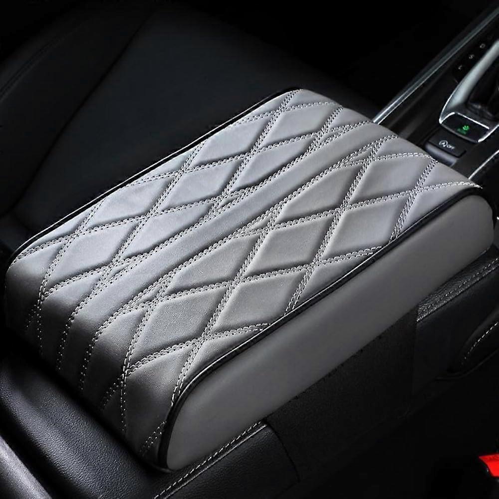 Car Armrest Height Extender Pad with Waterproof Leather Cover for 2 3 4 5 7 8 Series X1 X2 X3