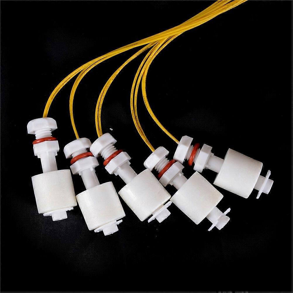 5 Pcs Water Level Switch Liquid Level Sensor Plastic Ball Vertical Float