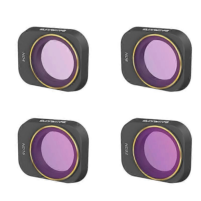 4 PCS / Set ND4+ND8+ND16+ND32 For Mini 3 Pro Filter 4 PCS / Set ND Filter