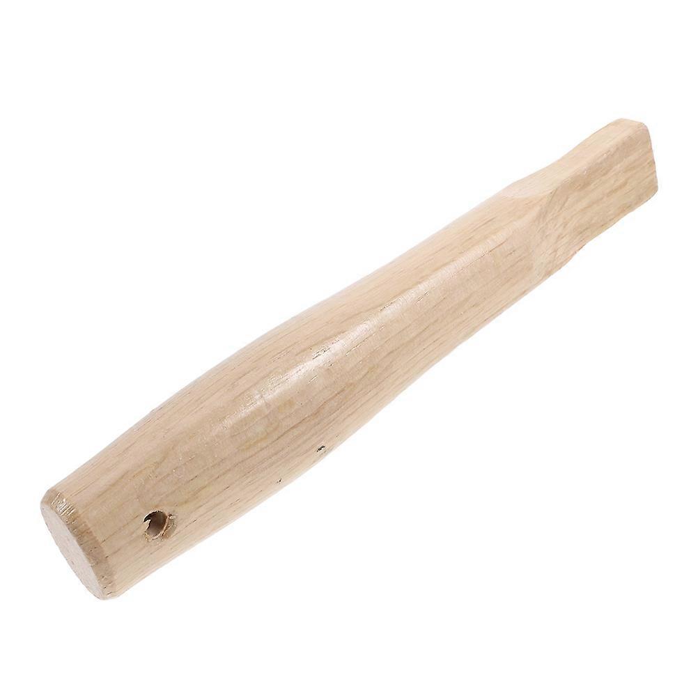 Durable Wooden Handle for Beige Color Comfort Grip Versatile Use 12.5 Inches