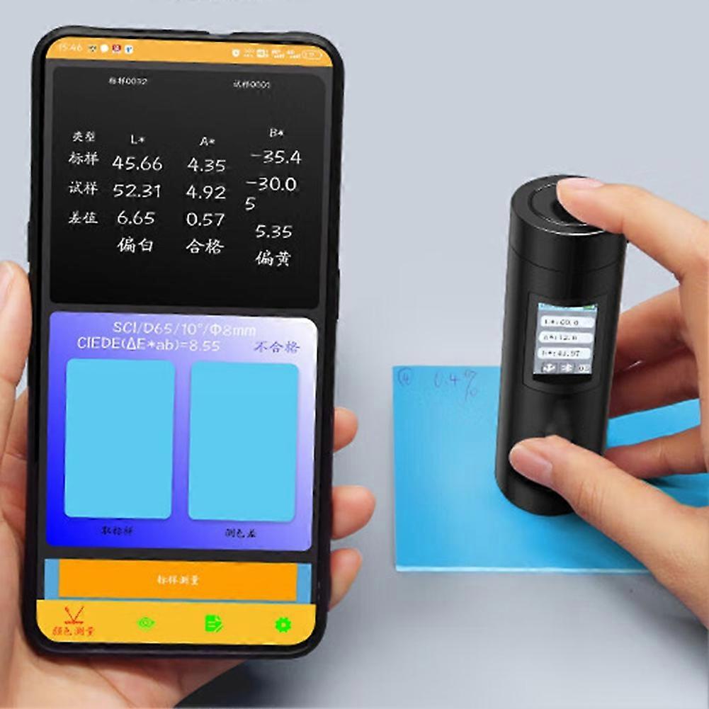 Color Reader Precise Colorimeter Equipment Handheld Spectrophotometer Portable Support Mobile APP CR4501