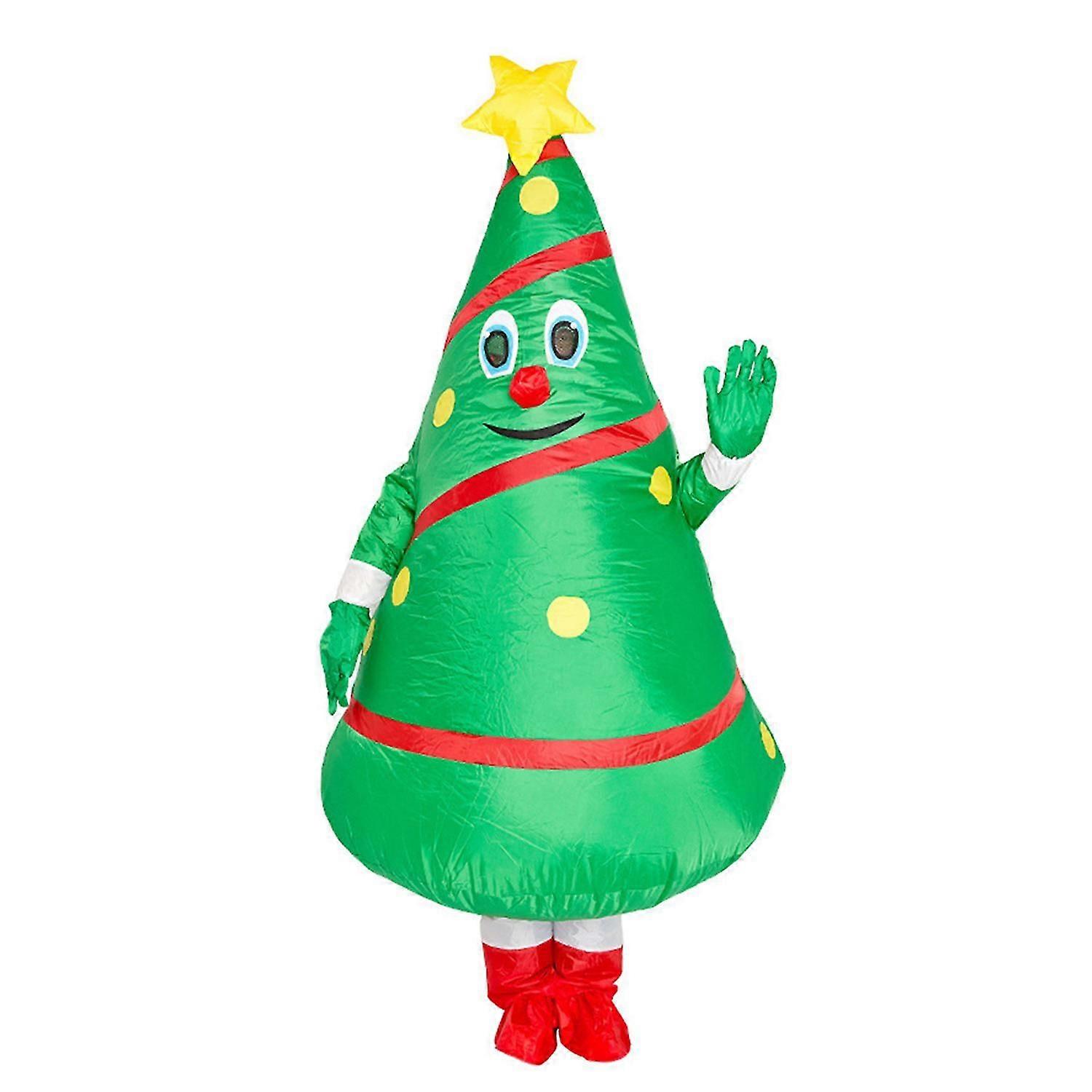 Oppblåsbare Walking juletre kostyme