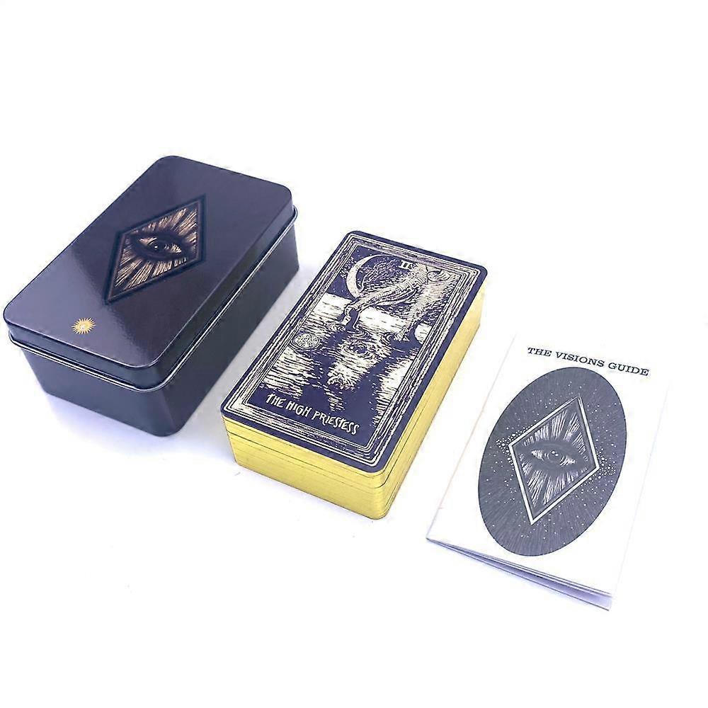 Light Vision Tarot mit vergoldeter Eisenbox