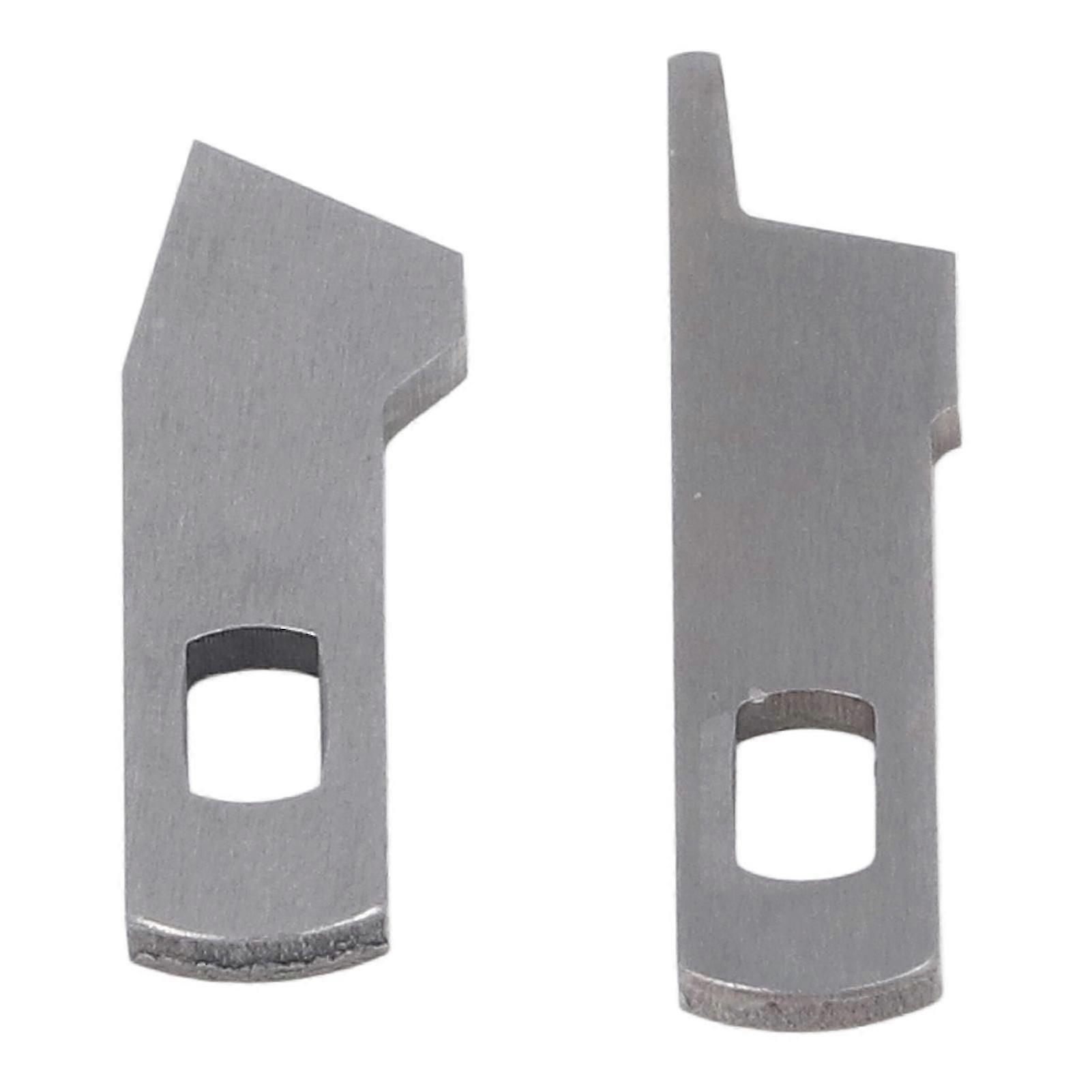 Sewing Machine Upper Lower Blade Set Accurate Stainless Steel Sewing Machine Blade Replacement