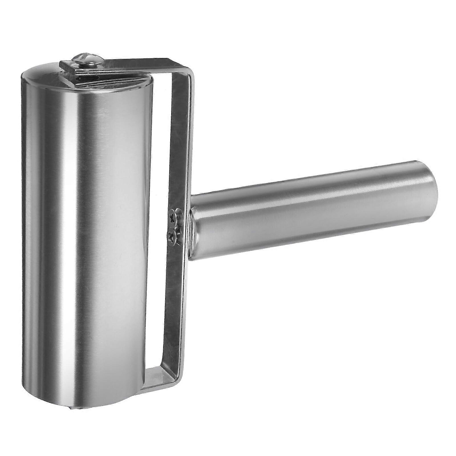 Stainless Steel Rolling Pin Nonstick Dough Roller with Ergonomic TShaped Grip for Baking Pizza