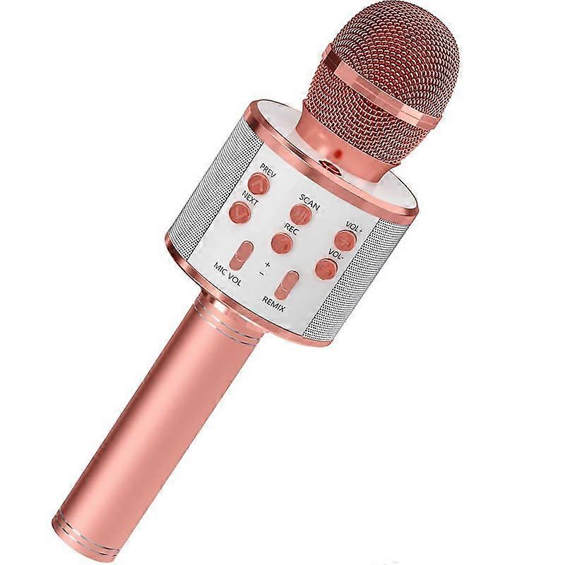 Wireless Bluetooth Karaoke Microphone with Speaker, Echo Effects, 10H Battery, Bluetooth 5.3 for Home Party
