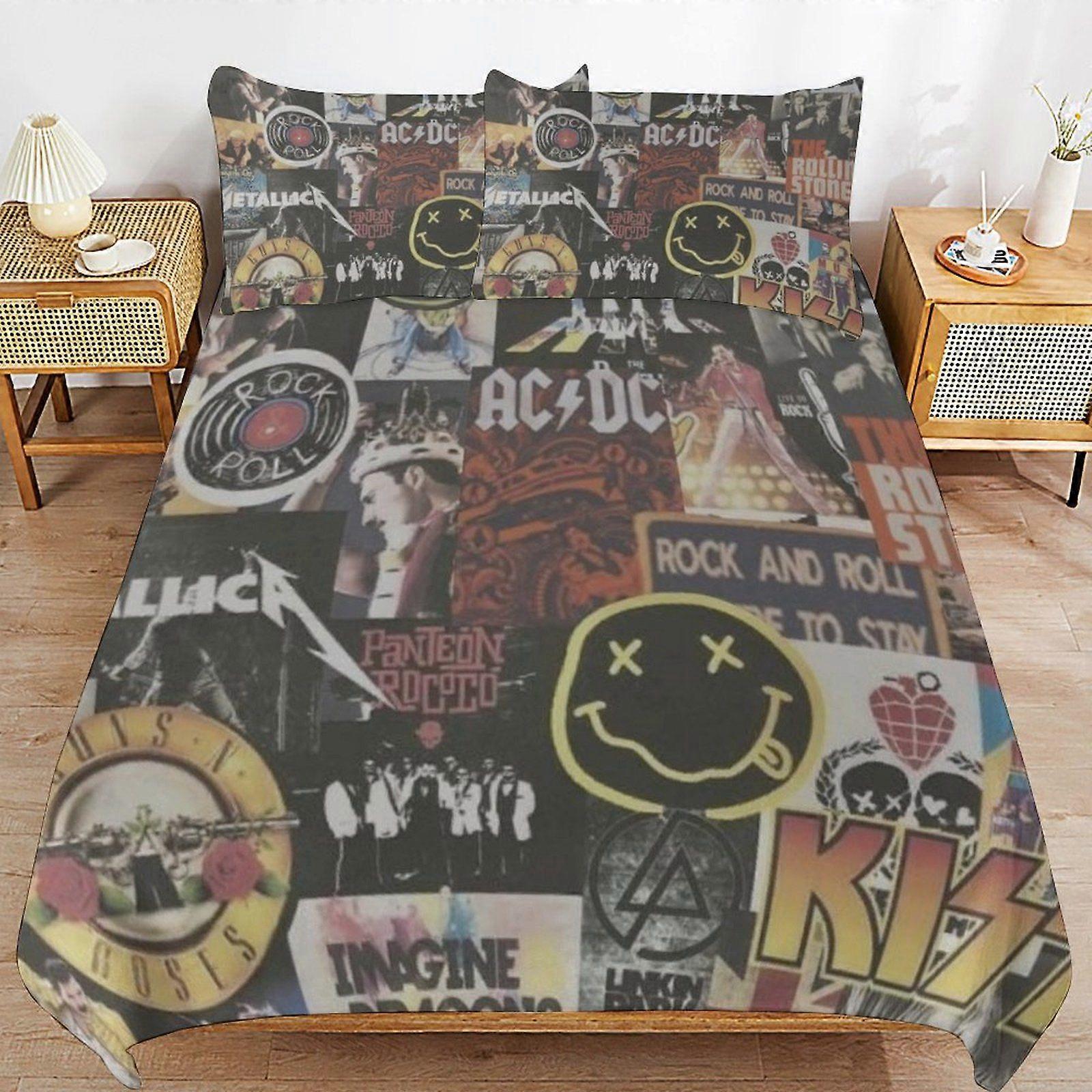 Nirvana Consistent Soft Layer Machine Wash Safe Threaded Finish Duvet Cover Sets Comfortable Bedding