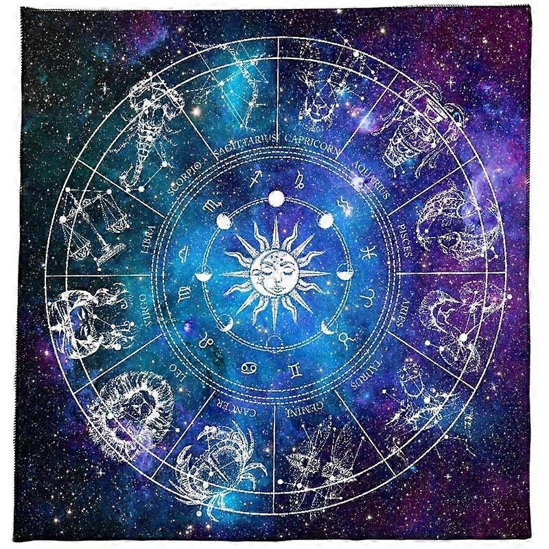 Tarots Tablecloth Divinations Table Cover Flannelette Oracles Board Game Mat Square Shape Pendulum Altar Table Cloth