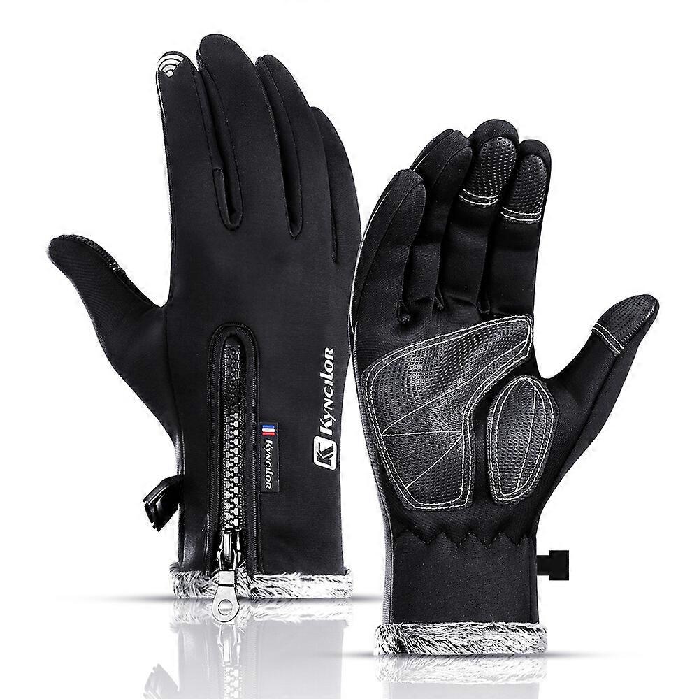 Touch Screen Waterproof Winter Gloves -30℉ Driving Windproof Full Fingers Skiing