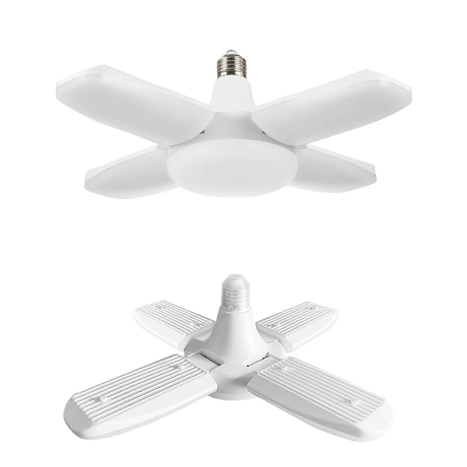 LED Garage Light with Smart Motion Sensor, 60W 6000LM 6500K Daylight, Adjustable Ceiling Fixture