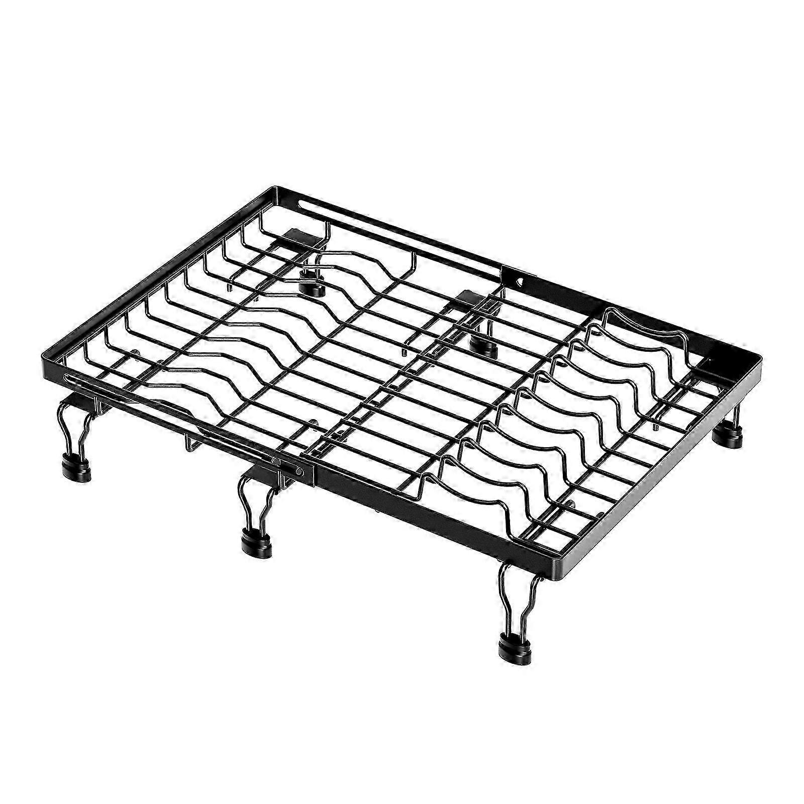 Retractable Sink Cookware Storage Shelf Practical Kitchen Organizer Large Capacity Kitchen Sink Drainer Shelf Dish Rack Multicolor