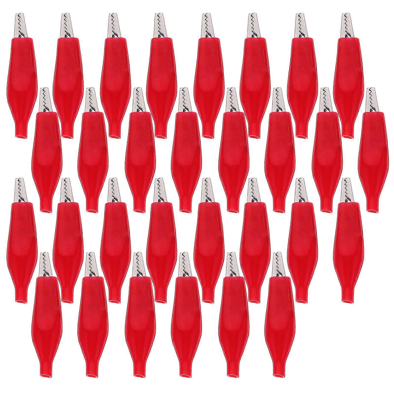 Large Clips Electrical Test Leads for Outdoor Use 30Pcs