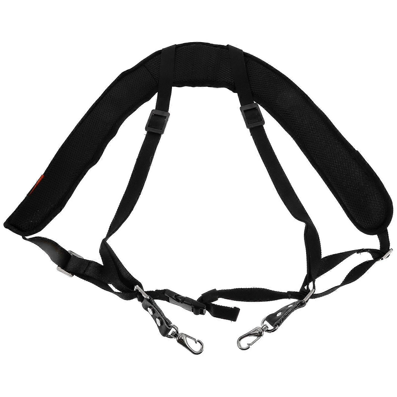 African Drum Belt Comfortable Djembe Strap for Drum Use 1Pcs Black