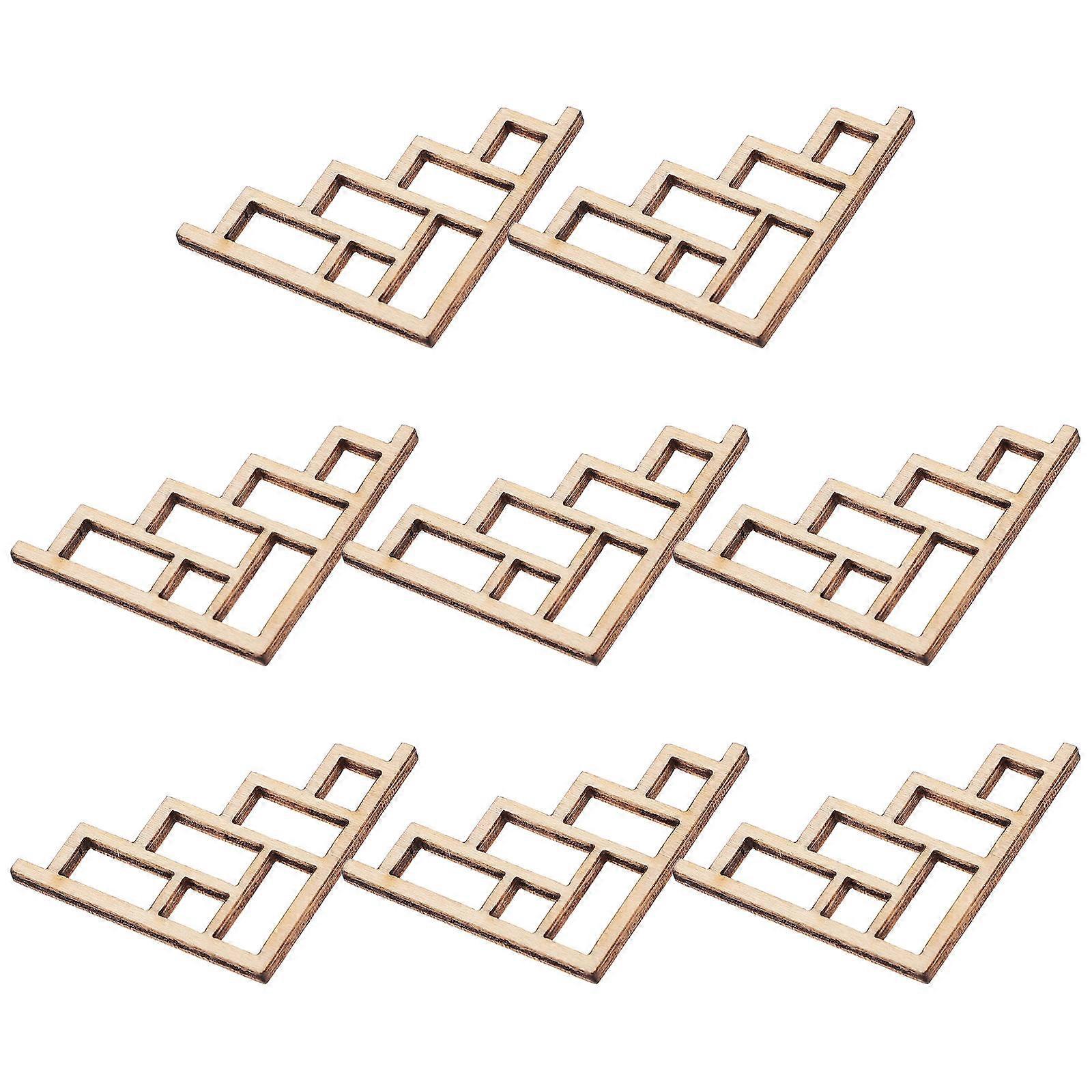 Wooden Flower Corner Protector for Decorating 8Pcs DIY Home Decorations