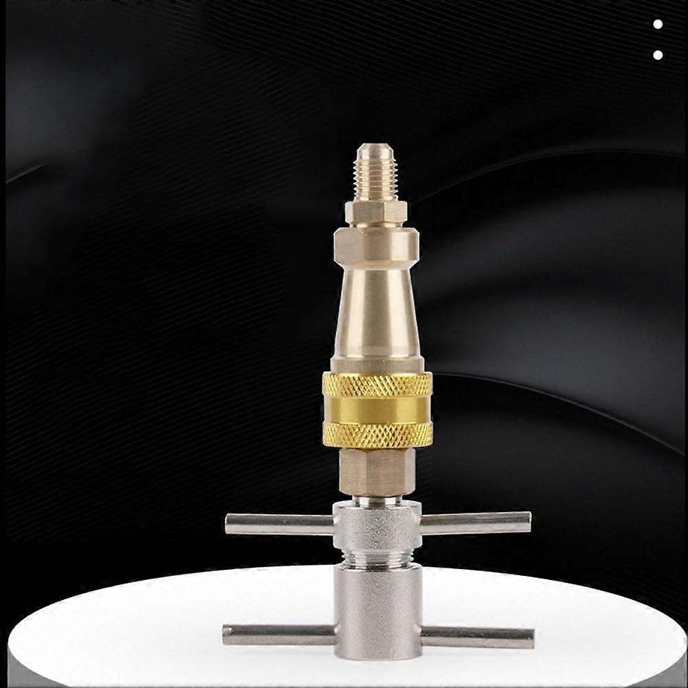 1/4 Inch Refrigerator Quick Coupling Brass Quick Connect Leak CorrosionResistant