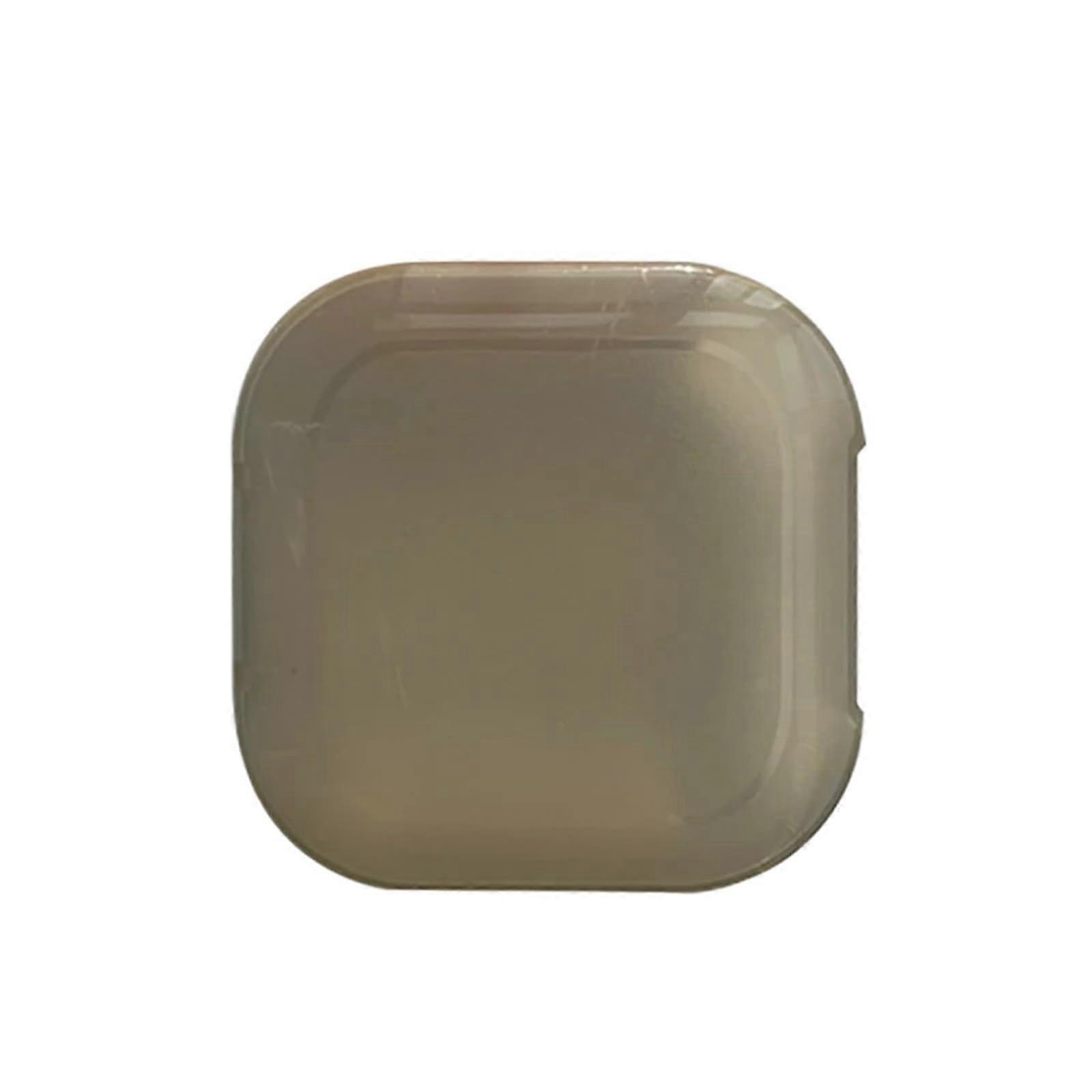 Denture Case and Retainer Case Travel Storage Box Lightweight Easy Clean Grey