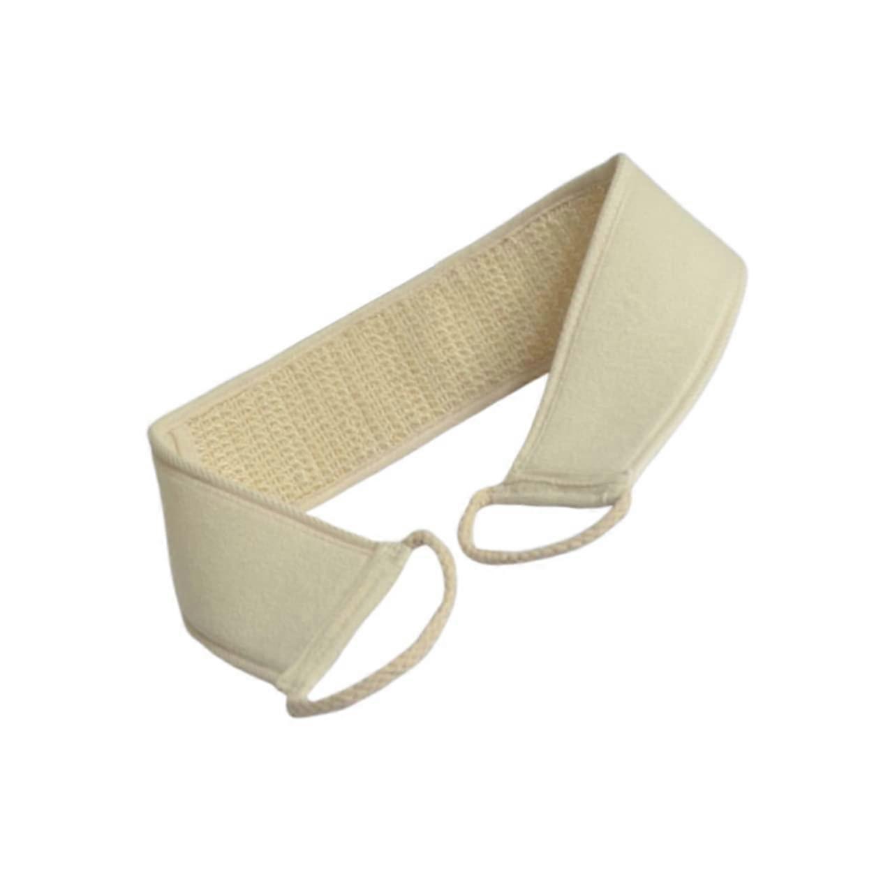 Back Scrubber 2pcs DoubleSided Exfoliating Bath Towel with Dual Grip for HardtoReach Back