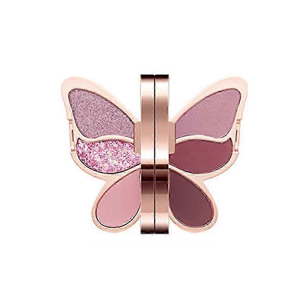 6 Colors Butterfly Eyeshadow Palette, Butterfly Shape Makeup