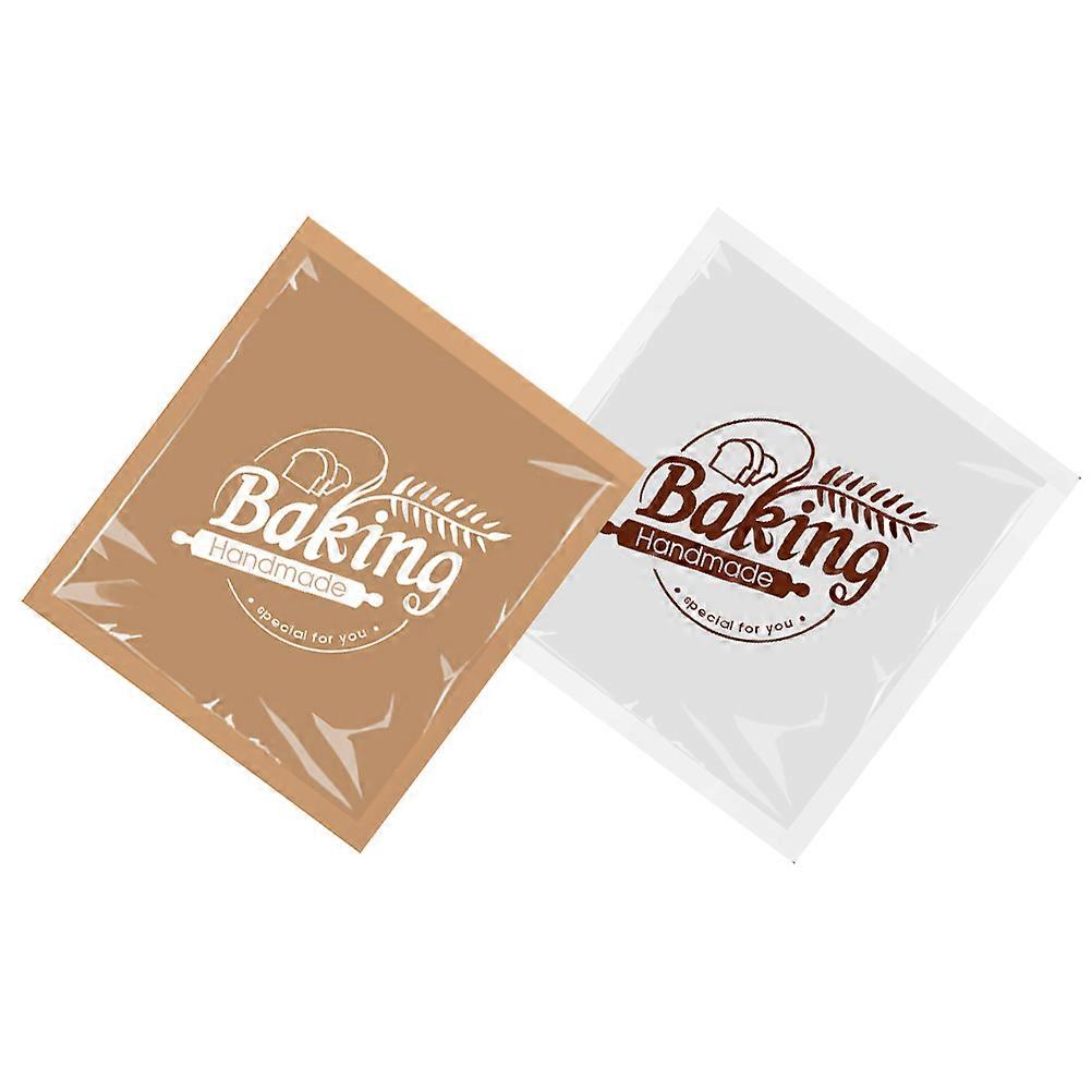 Food Packaging Bags Transparent Cookie Bags for Storage 2Pcs Multi-Function