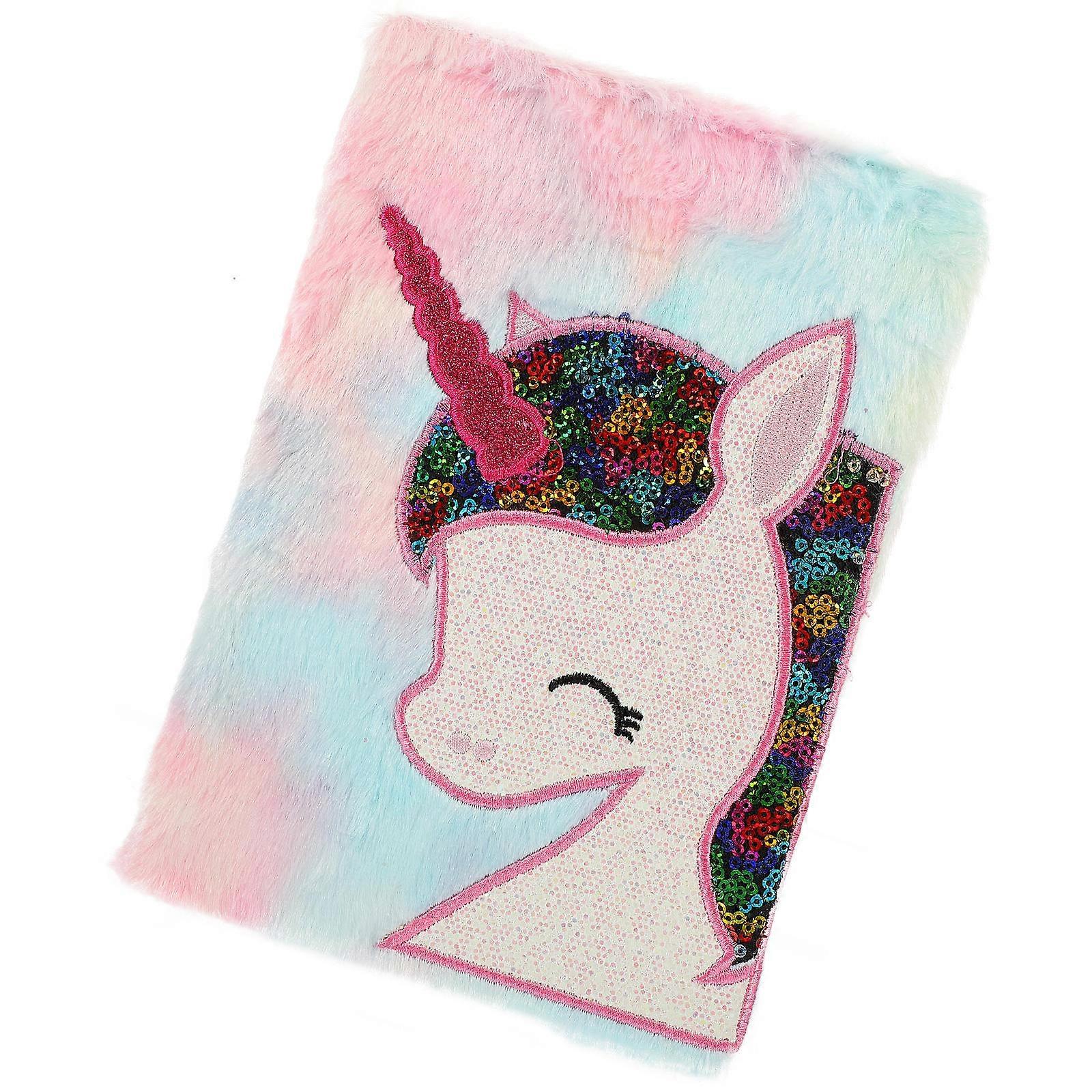 Adorable Plush Notebook Notebook for Kids Daily Use 2Pcs