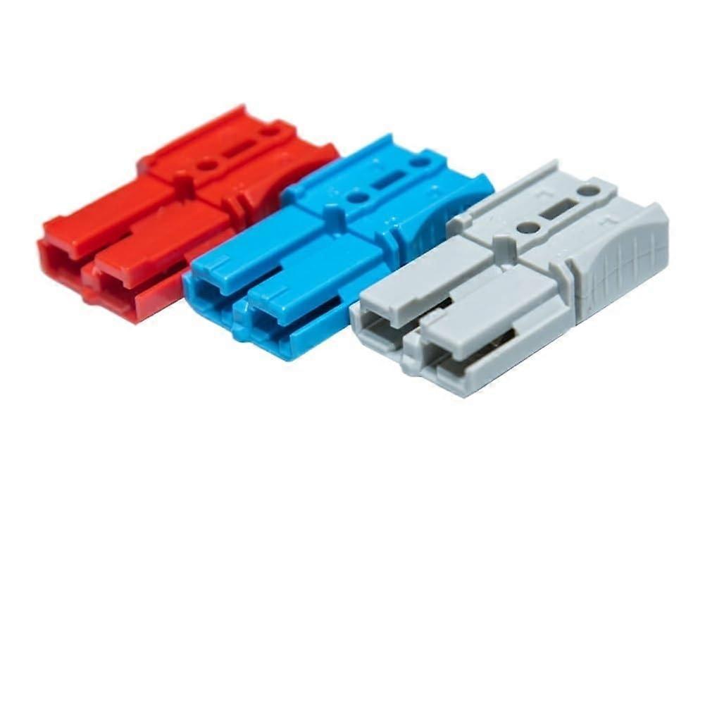 Wire Connectors 40A AC 600V Insulated Electrical Cable Terminals Red Blue Gray Quick Connect