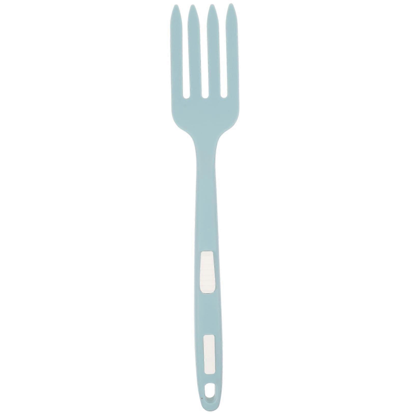Silicone Cooking Fork Pasta Server with Ergonomic HeatResistant Grip for Serving Spaghetti Pasta