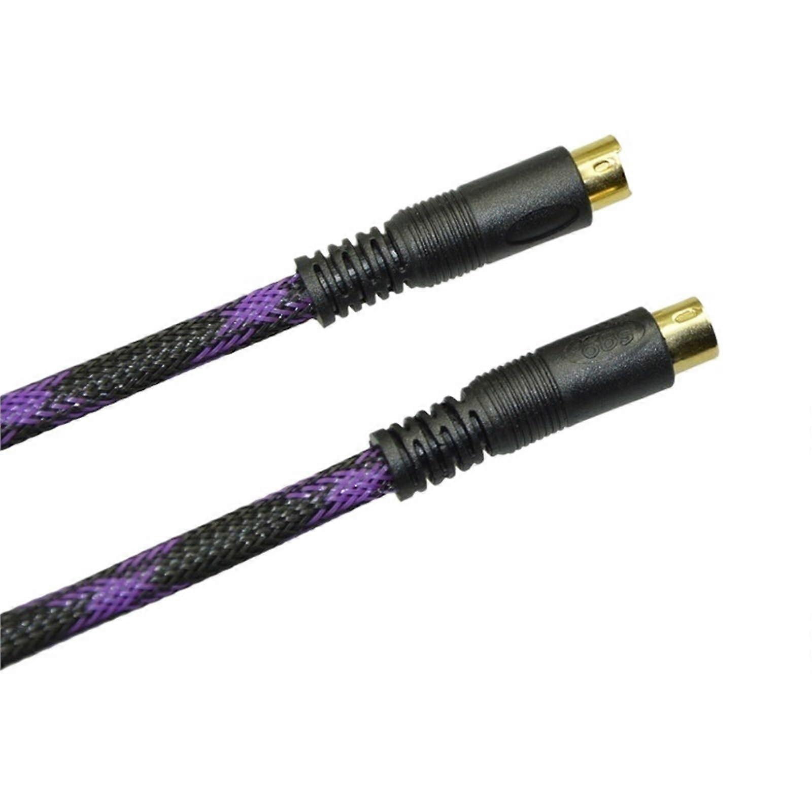 Gold Plated 4Pin SVideo Cable 5m for  Video and Wide Device Compatibility