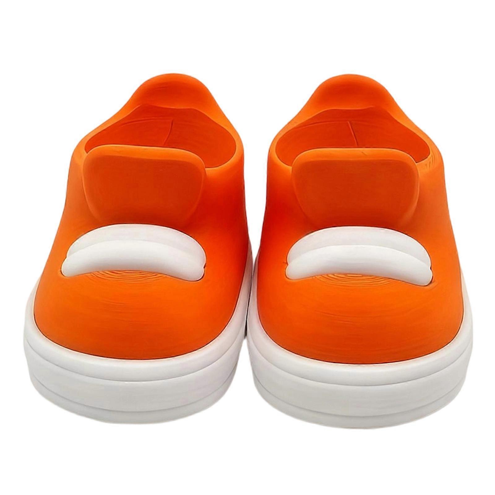 Plastic Shoe Designed Controller Stands For Multiple Model Gamepad Organized Setup And Style Desktop Holder  Orange