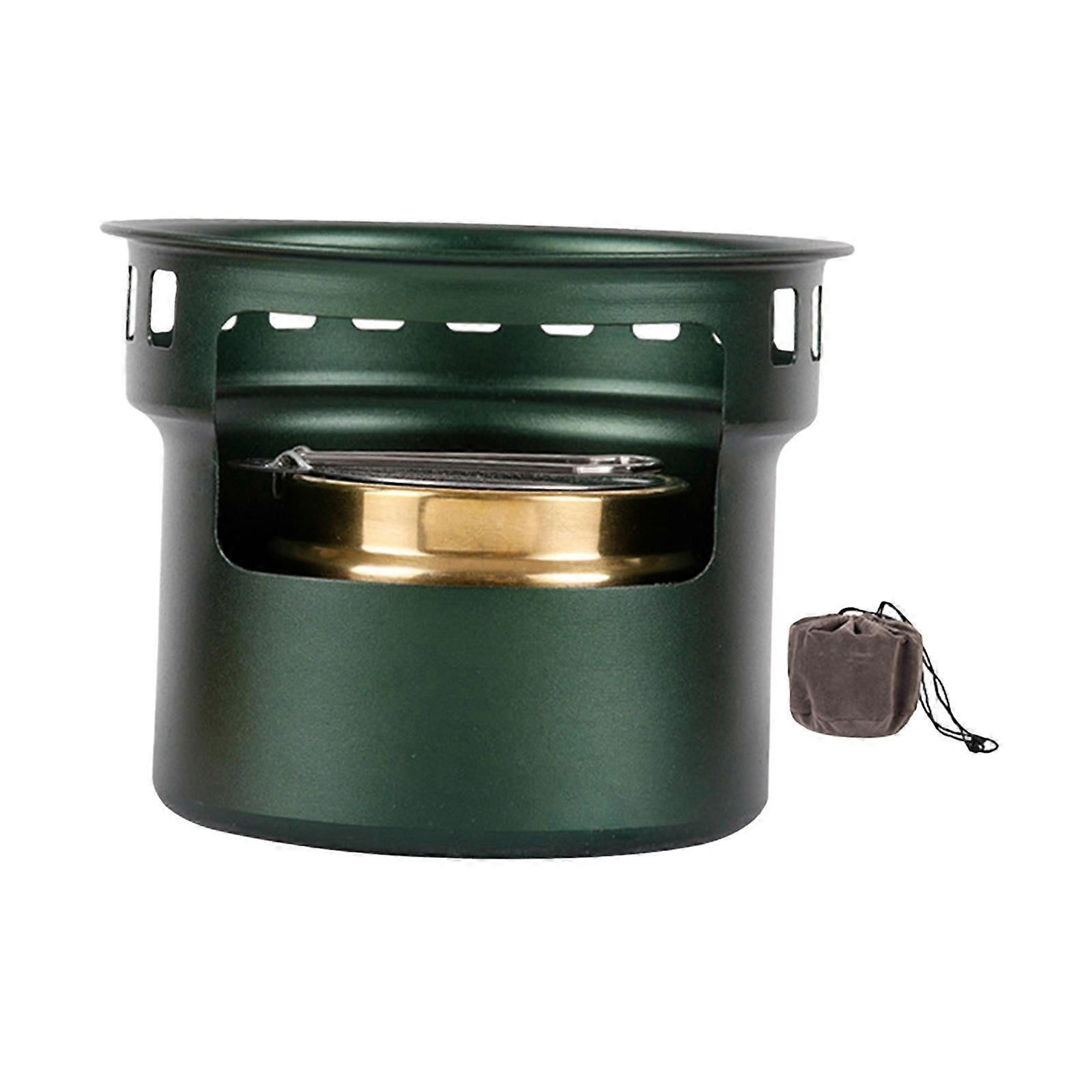 Mini Camping Burner Ultralight with Flame Regulator Camping for Outdoor Cooking