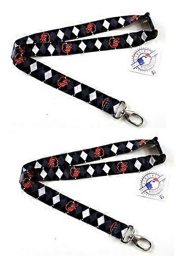 Baltimore Orioles MLB Argyle Lanyard 2 Pack