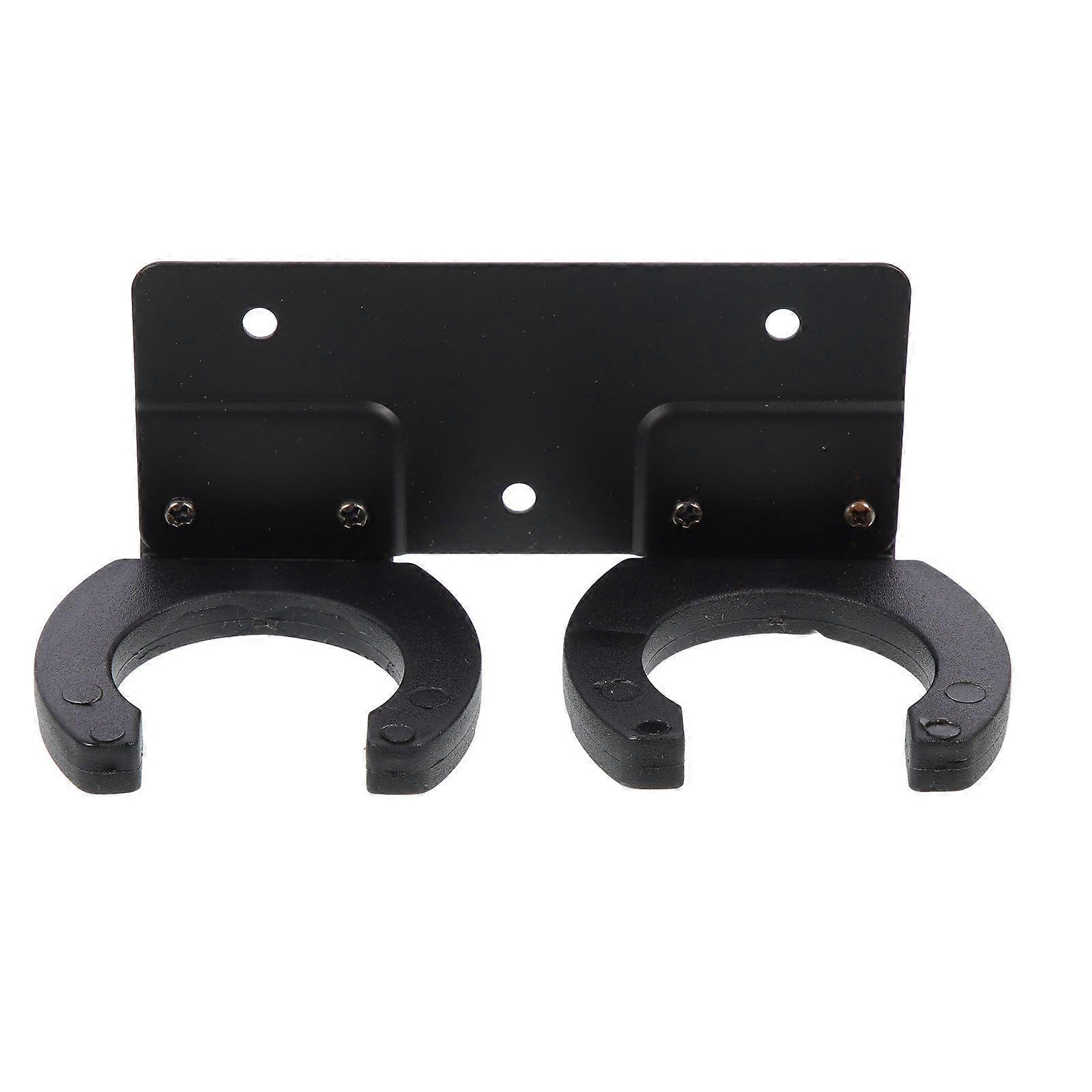 Sturdy Metal Bracket For Microphone Wall-mounted Double Hook Mic Holder For KTV Studio