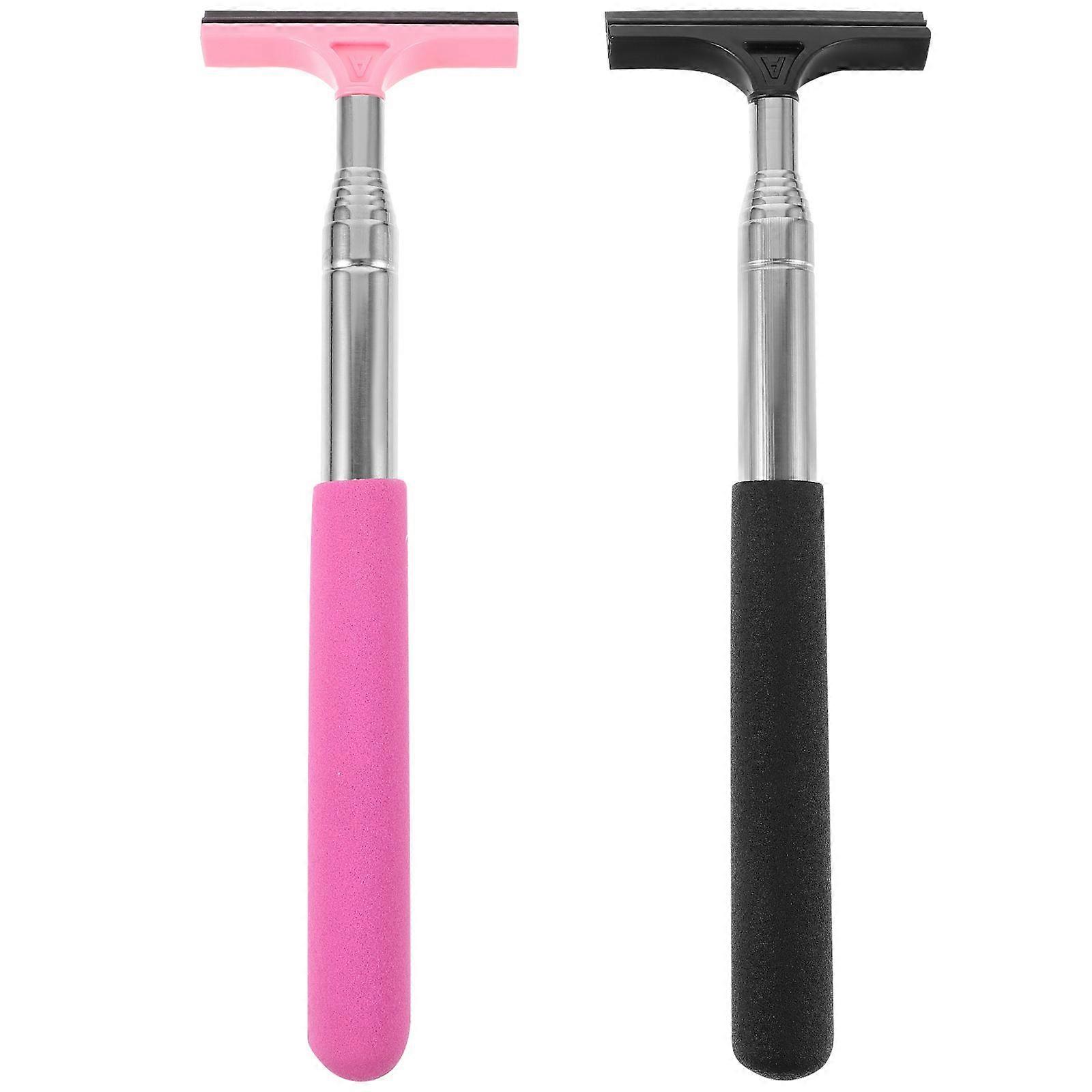 2pcs Car Mirror Squeegee Side Mirror Squeegee Wipers Car Rearview Mirror Cleaning Wipers